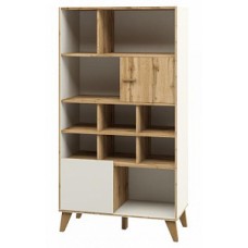 Шкаф комбинированный Сканди Белый МН-036-11