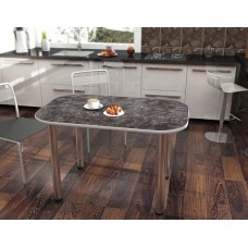 Стол обеденный 1200*750 опора хром