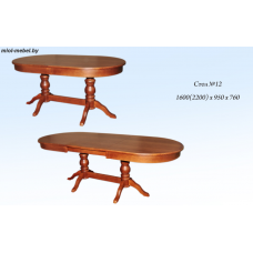 Стол № 12 овальный